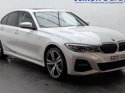 White Used 2020 BMW 330e M Sport Sedan | £20,350 (Fair price)
