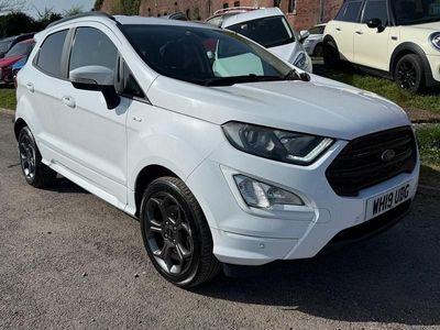 Used Ford Ecosport ST-Line 125 HP (91 kW) 2019 White SUV
