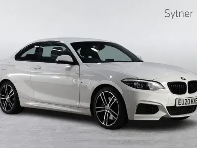 Used BMW 218 M Sport 136 HP (100 kW) 2020 White Coupe