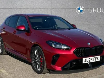 New BMW 120 M Sport 168 HP (123 kW) 2026 Red Hatchback