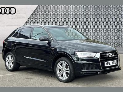 Used Audi Q3 S-Line 147 HP (108 kW) 2017 Black SUV