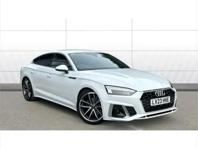 Used Audi A5 S-Line 161 HP (118 kW) 2023 White Coupe