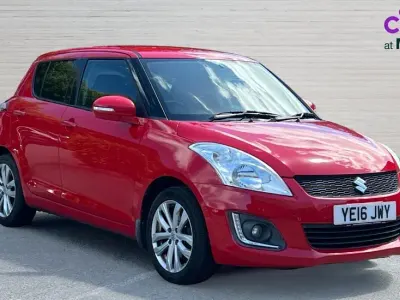 Used Suzuki Swift SZ4 94 HP (69 kW) 2016 Red Hatchback