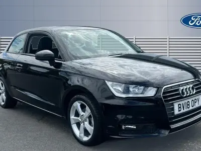 Used Audi A1 Sportback Sport 95 HP (69 kW) 2018 Black Hatchback