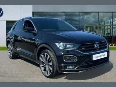 Used VW T-Roc R-line 150 HP (110 kW) 2020 Black SUV