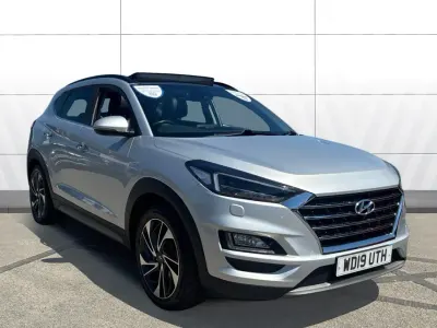 Used Hyundai Tucson Premium SE 177 HP (130 kW) 2019 Silver SUV