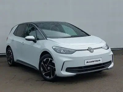 New VW ID.3 Pure 125 kW (170 HP) 2025 White Hatchback