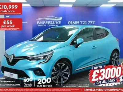 Used Renault Clio Version S 100 HP (73 kW) 2020 Blue Hatchback