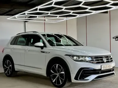 Used VW Tiguan R-line 150 HP (110 kW) 2021 White SUV
