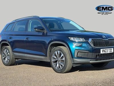 Blue Used 2023 Skoda Kodiaq SE Drive SUV | £25,195 (Good price)