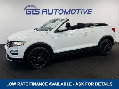 Used VW T-Roc Cabriolet Design 150 HP (110 kW) 2021 White Cabriolet