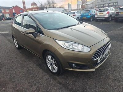 Used Ford Fiesta Zetec 2014 Brown Hatchback