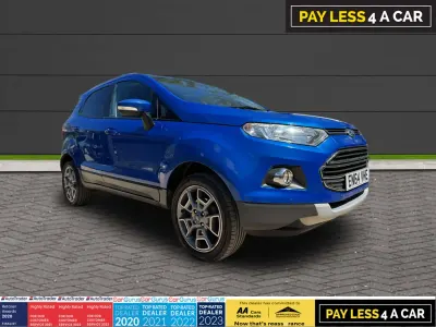 Used Ford Ecosport Titanium 2015 Blue SUV