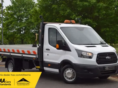 Używany Ford Transit 130 KM (95 kW) 2017 Biały Kabriolet
