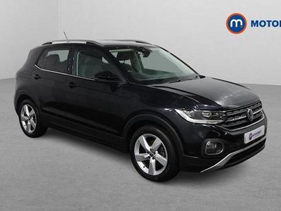 Used VW T-Cross SEL 110 HP (80 kW) 2021 Black SUV