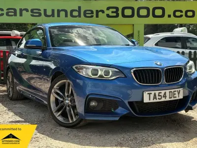 Used BMW 220 M Sport 190 HP (139 kW) 2016 Blue Coupe