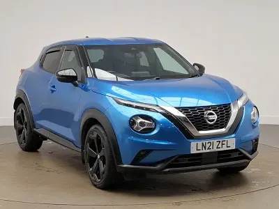 Used Nissan Juke Tekna 114 HP (83 kW) 2021 Blue SUV