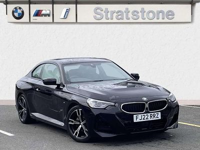 Used BMW 220 M Sport 181 HP (133 kW) 2022 Black Coupe