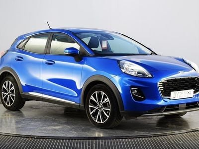 Used Ford Puma Titanium 125 HP (91 kW) 2021 Blue SUV