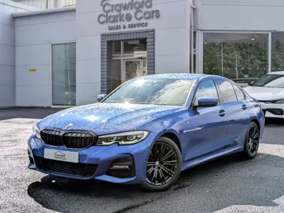 Used BMW 320 M Sport 190 HP (139 kW) 2021 Blue Sedan