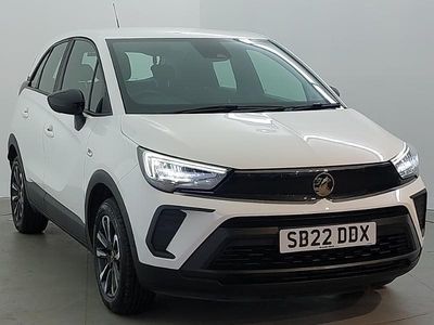 Used Vauxhall Crossland Design Edition 2022 White SUV