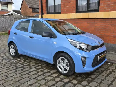 Używany Kia Picanto 66 KM (48 kW) 2019 Niebieski Hatchback