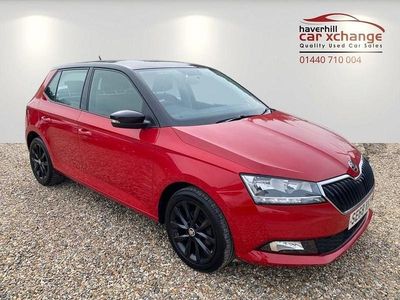 Used Skoda Fabia Colour Edition 75 HP (55 kW) 2019 Red Hatchback