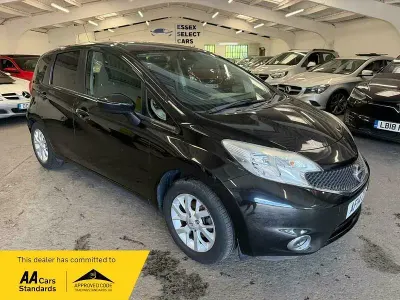 Used Nissan Note Acenta Premium 80 HP (58 kW) 2014 Black Hatchback