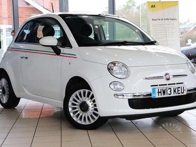 Used Fiat 500 Lounge 69 HP (50 kW) 2013 White Hatchback
