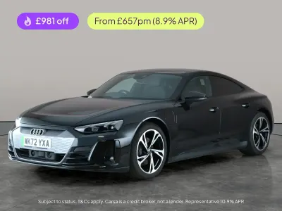 Used Audi e-tron GT quattro Advanced 389 kW (530 HP) 2022 Black Sedan
