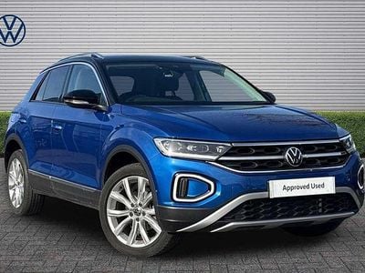 Used VW T-Roc Style 150 HP (110 kW) 2024 Blue SUV