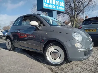Used Fiat 500 69 HP (50 kW) 2015 Grey Hatchback