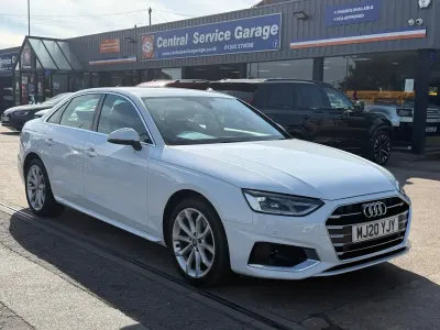 Used Audi A4 Sport 163 HP (119 kW) 2020 White Sedan