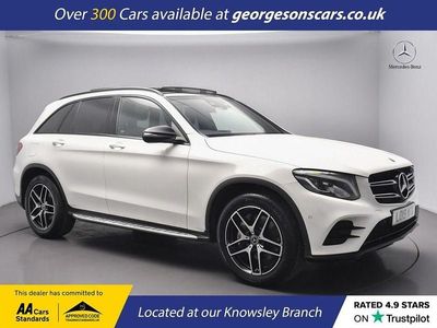 White Used 2019 Mercedes GLC250 AMG SUV | £22,500 (Fair price)