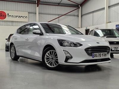 Used Ford Focus Titanium 2020 White Hatchback