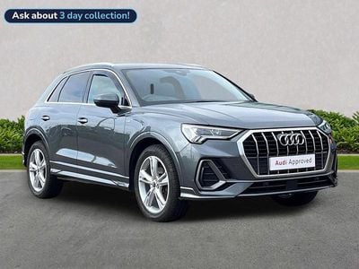 Used Audi Q3 S-Line 150 HP (110 kW) 2022 Grey SUV