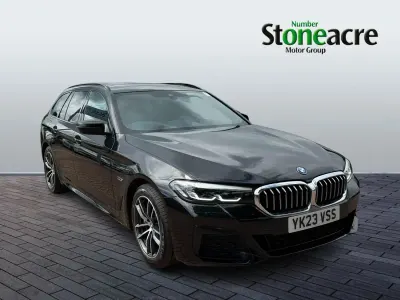 Used BMW 530e M Sport 292 HP (214 kW) 2023 Black Estate