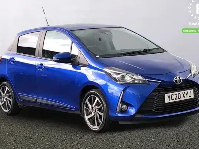 Used Toyota Yaris 120 HP (88 kW) 2019 Blue Hatchback