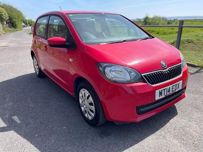 Usado Skoda Citigo SE 2014 Rojo Utilitario