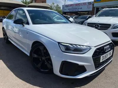 Used Audi A4 Black Edition 2019 White Sedan