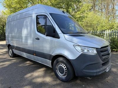 Begagnad Mercedes Sprinter 2018 Silver Van