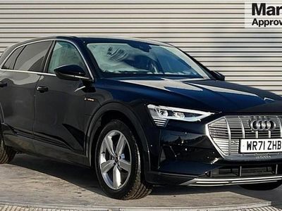 Black Used 2021 Audi e-tron Advanced SUV | £18,543 (Good price)