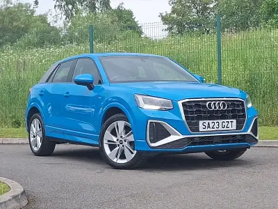 Used Audi Q2 S-Line 150 HP (110 kW) 2023 Blue SUV