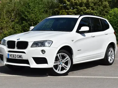 Used BMW X3 M Sport 184 HP (135 kW) 2013 White SUV