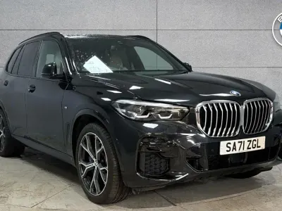 Used BMW X5 M Sport 282 HP (207 kW) 2021 Black SUV