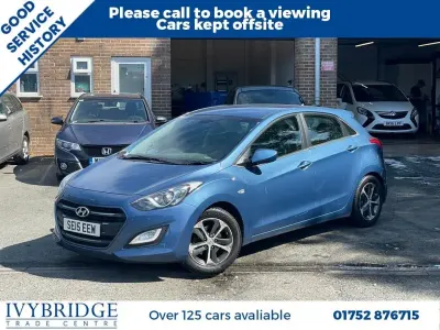 Used Hyundai i30 SE 100 HP (73 kW) 2015 Blue Hatchback