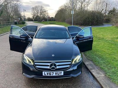 Used Mercedes E220 SE 2017 Black Sedan