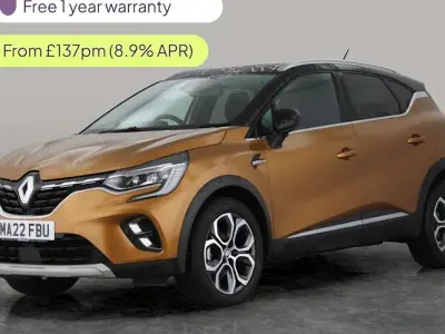 Used Renault Captur Version S 91 HP (66 kW) 2022 Orange/black SUV