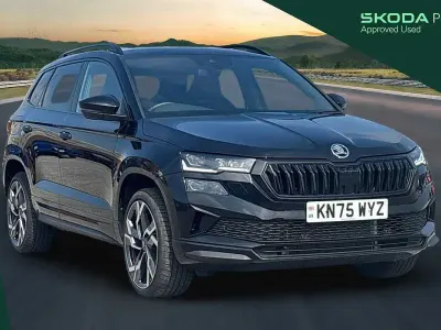 New Skoda Karoq SportLine 150 HP (110 kW) 2025 Black magic pearl effect SUV