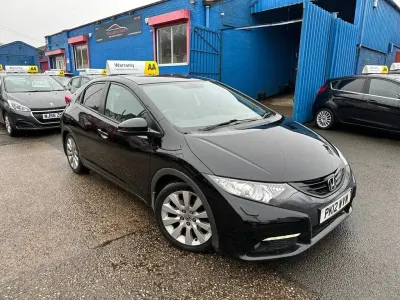 Used Honda Civic EX 142 HP (104 kW) 2012 Black Hatchback